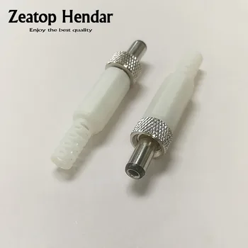 500Pcs Lockable 5.5 mm x 2.1 mm DC Male Power Plug with Screw Nut Locking Connector White
500Pcs Lockable 5.5 mm x 2.1 mm DC Male Power Plug with Screw Nut Locking Connector White