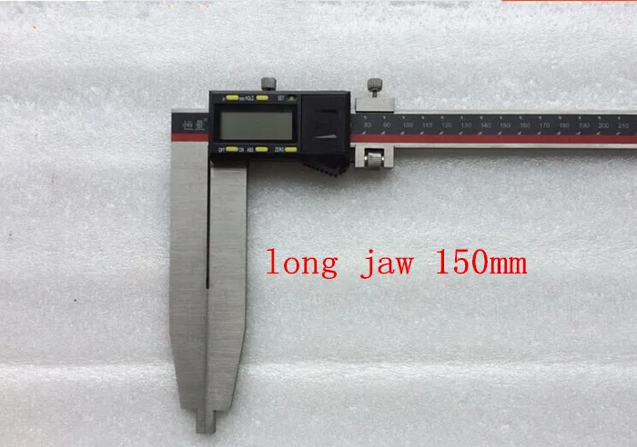 0-300mm stainless steel digital caliper heavu duty digital vernier caliper with long jaw 150mm
0-300mm stainless steel digital caliper heavu duty digital vernier caliper with long jaw 150mm
