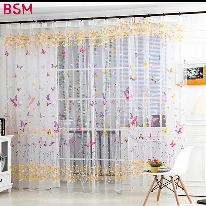Window Curtains Butterfly Tulle Flat Beads For Living Room Sheer With Tulle Included Transparent Cotton Fabric European AWB0127
Window Curtains Butterfly Tulle Flat Beads For Living Room Sheer With Tulle Included Transparent Cotton Fabric European AWB0127