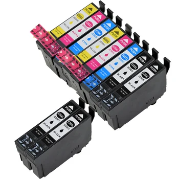

10PACK (4B+2C+2M+2Y) Compatible Color Ink Cartridges T288XL 288-I for Printer Epson Expression XP-330/ 340/ 430/ 434/ 440/ 446