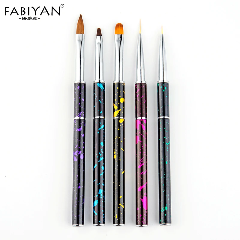 5 Style Metal Nail Art Liner Painting Pen Flat Round UV Gel Extension Builder Stripes Lines Flower Brush Drawing Manicure Tools
5 Style Metal Nail Art Liner Painting Pen Flat Round UV Gel Extension Builder Stripes Lines Flower Brush Drawing Manicure Tools