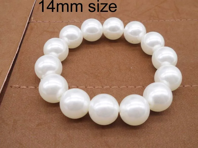 Fashion Jewelry 6mm~14mm Size classic Imitation Pearl bracelet for women accessories
Fashion Jewelry 6mm~14mm Size classic Imitation Pearl bracelet for women accessories