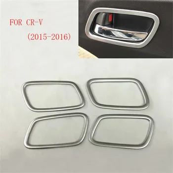 For Honda CR-V CRV 2015 2016 Chrome Inner Inside Door Handle Holder Cover Trim Frame Car Styling Molding Bowl Sticker Accessory
For Honda CR-V CRV 2015 2016 Chrome Inner Inside Door Handle Holder Cover Trim Frame Car Styling Molding Bowl Sticker Accessory