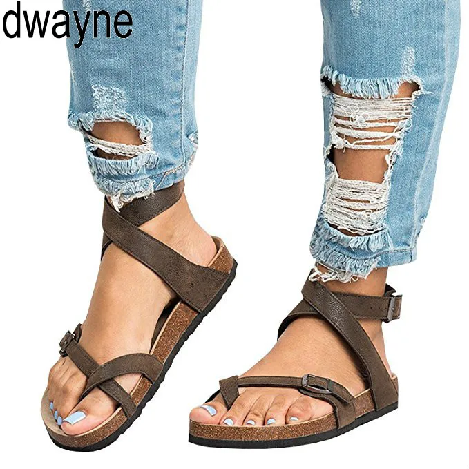 Summer Women's Flat-bottomed Pedal Sandals Feminina Belt Buckle Shoes Female Comfort Roman Sandals Plus Size YU89
Summer Women's Flat-bottomed Pedal Sandals Feminina Belt Buckle Shoes Female Comfort Roman Sandals Plus Size YU89