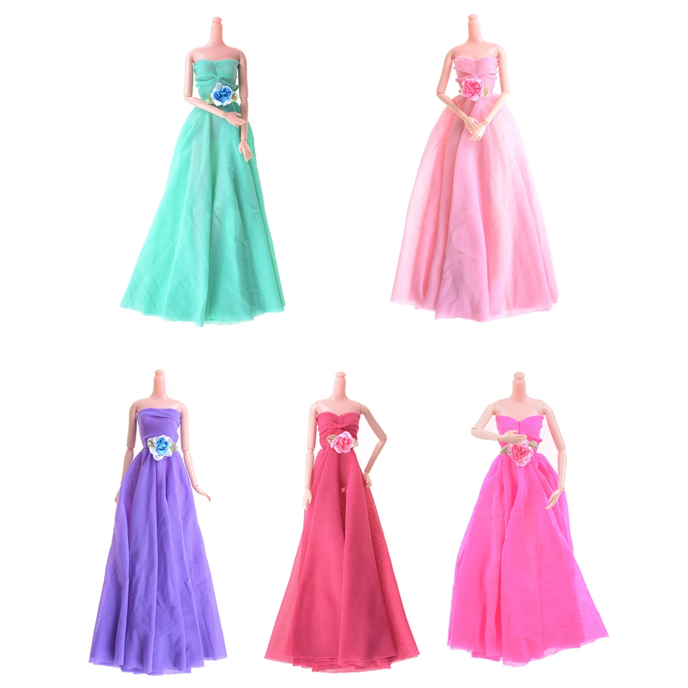 2018 New Arrival Doll Clothes Green Pink Purple Red Evening Wedding Dress Beautiful DIY Handmade Party Dress For Doll
2018 New Arrival Doll Clothes Green Pink Purple Red Evening Wedding Dress Beautiful DIY Handmade Party Dress For Doll