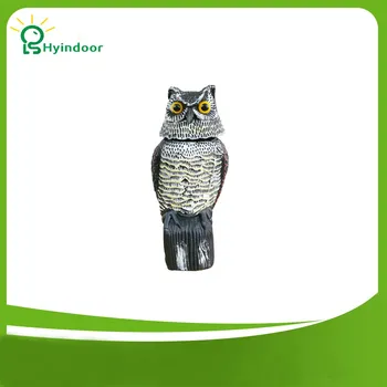 Garden Decoration Plastic Simulation Shaking Owl Resin Decoration 360 Degree Rotary Garden Frightening Bird Bird Repeller
Garden Decoration Plastic Simulation Shaking Owl Resin Decoration 360 Degree Rotary Garden Frightening Bird Bird Repeller