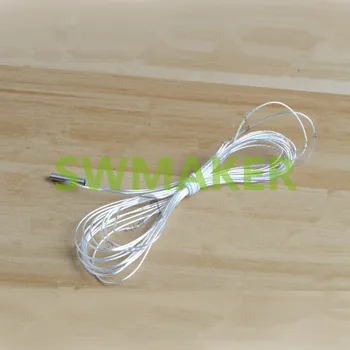 SWMAKER 3D printer parts NTC thermistor head 3*15mm temperature sensor, 100K 1%, 3950 B high temperature -40~250 degrees
SWMAKER 3D printer parts NTC thermistor head 3*15mm temperature sensor, 100K 1%, 3950 B high temperature -40~250 degrees