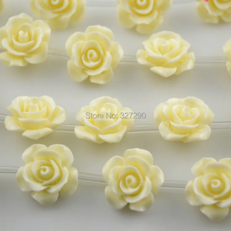 30beads 15mm Resin Flower Carved Beads Ivory White Color Plastic Beads For Jewelry Making And Design Materials
30beads 15mm Resin Flower Carved Beads Ivory White Color Plastic Beads For Jewelry Making And Design Materials