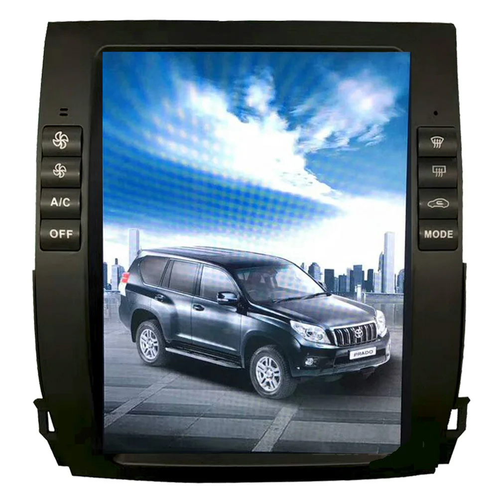 10.4'' Vertical Screen Tesla Style Android 8.1 Car DVD player GPS for Toyota Prado 120 land cruiser 2002-2009 Lexus GX470 PX6
10.4'' Vertical Screen Tesla Style Android 8.1 Car DVD player GPS for Toyota Prado 120 land cruiser 2002-2009 Lexus GX470 PX6