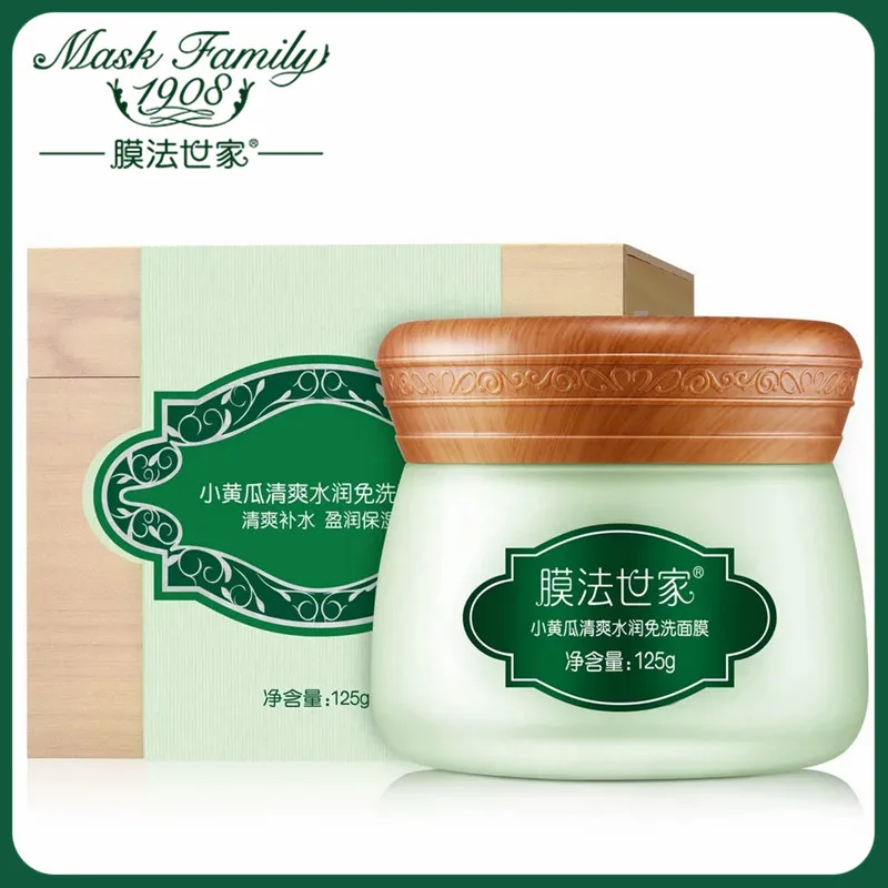 Mask Family 125g Bottled Cucumber Sleep Mask Wash-free Refreshing Moisturizing Night Repair Face Mask Skin Care Beauty Gift
Mask Family 125g Bottled Cucumber Sleep Mask Wash-free Refreshing Moisturizing Night Repair Face Mask Skin Care Beauty Gift