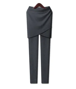 Hot ! XL-5XL 2015 Women's winter warm pants casual thicken velvet pencil pants with mini skirt plus size high elastic legging
Hot ! XL-5XL 2015 Women's winter warm pants casual thicken velvet pencil pants with mini skirt plus size high elastic legging