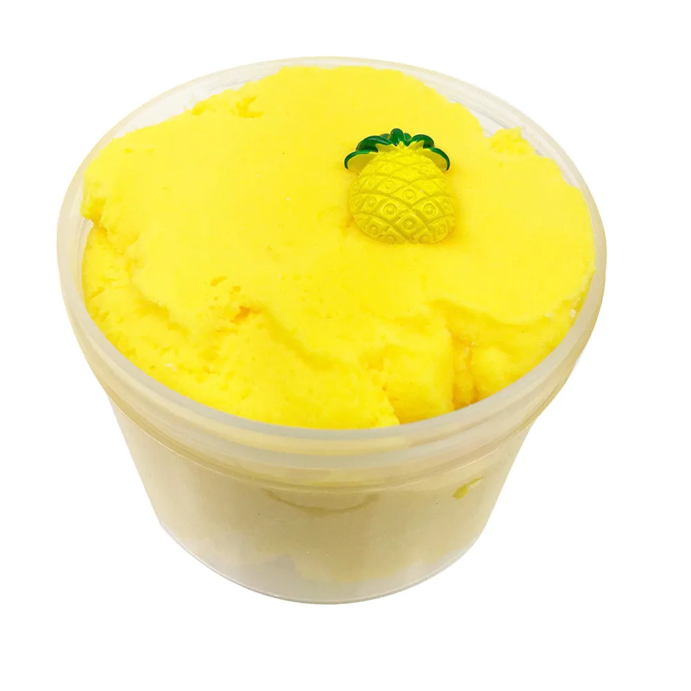 Clay Slime DIY Soft Cotton Slime Mixing Cloud Slime Pineapple Putty Scented Stress Kids Crystal Clay Toy L329
Clay Slime DIY Soft Cotton Slime Mixing Cloud Slime Pineapple Putty Scented Stress Kids Crystal Clay Toy L329