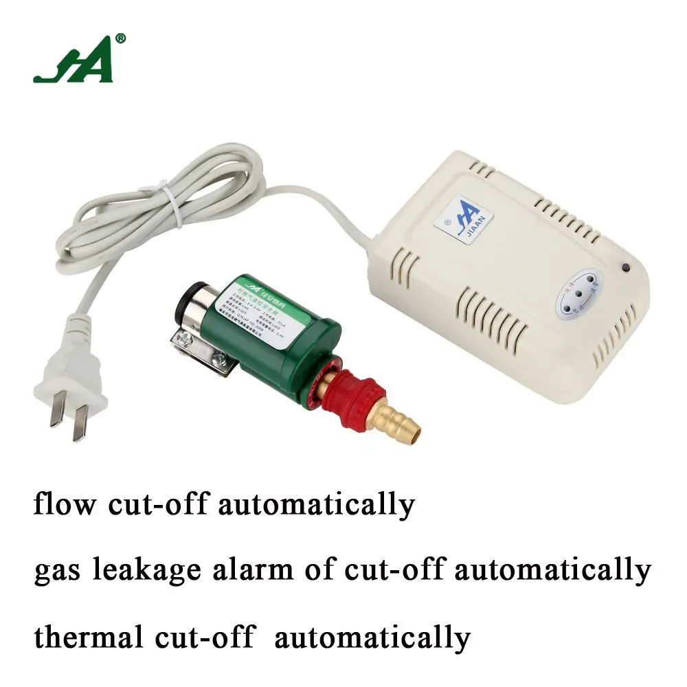 Security Alarm Sensor JA 8301 Smart LPG Valves Leak Detector Self Cut Off safety valve solenoid valve gas detector timer
Security Alarm Sensor JA 8301 Smart LPG Valves Leak Detector Self Cut Off safety valve solenoid valve gas detector timer