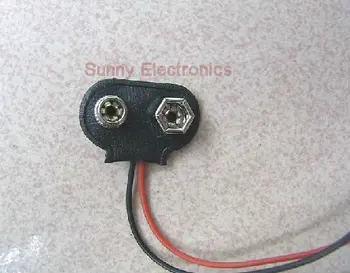 50PCS 9 Volt Battery Connector 9V snap Clip Lead Wire Free Shipping
50PCS 9 Volt Battery Connector 9V snap Clip Lead Wire Free Shipping