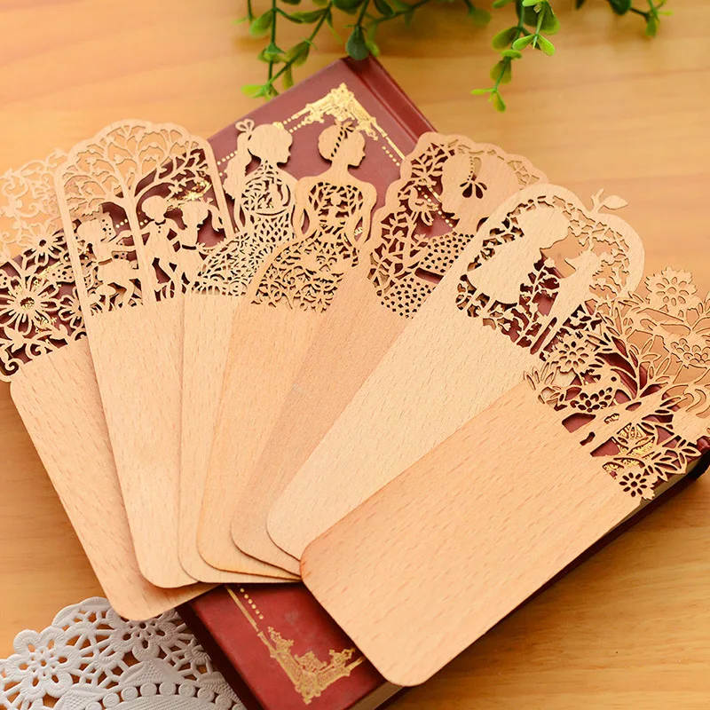 Coloffice Vintage Style Khaki Wood hollow Thin Bookmark Girl Plants pattern Random 1 PC Gift Stationery School office suppliers
Coloffice Vintage Style Khaki Wood hollow Thin Bookmark Girl Plants pattern Random 1 PC Gift Stationery School office suppliers