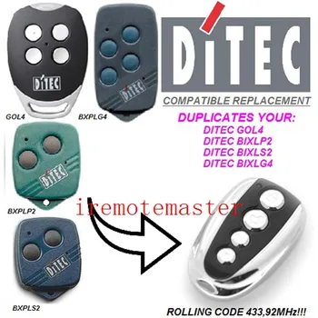 2pieces Rolling code Transmitter for Ditec BIXLP2 ,Not work with Ditec GLO4C with Fixed Code FINE
2pieces Rolling code Transmitter for Ditec BIXLP2 ,Not work with Ditec GLO4C with Fixed Code FINE