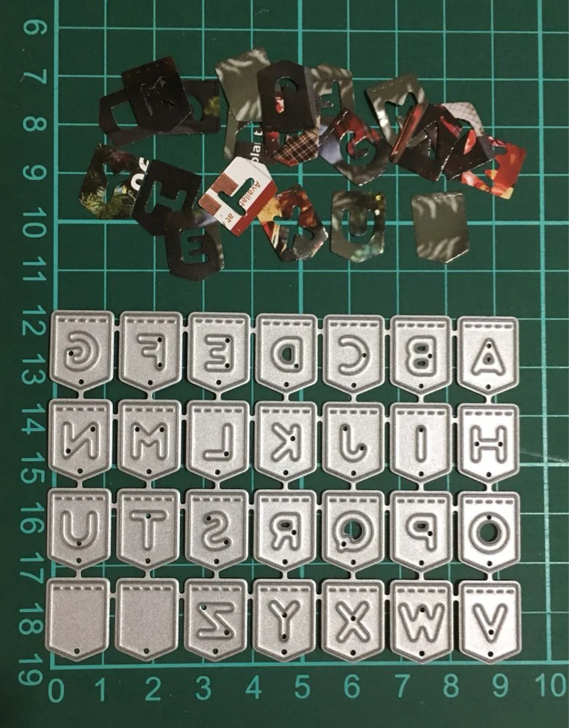 28pcs/lot Stitched alphabet Metal Cutting Dies Scrapbooking album Emboss paper Craft Die cut Card make Stencil die Template
28pcs/lot Stitched alphabet Metal Cutting Dies Scrapbooking album Emboss paper Craft Die cut Card make Stencil die Template