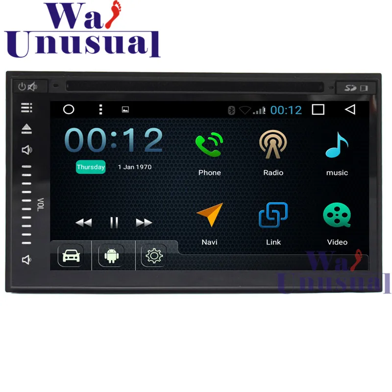 6.8" Android 6.0 Car Radio Player for Universal GPS Navigation with Wifi BT DVR Mirror link Quad Core 16G TV 3G 800*480 FreeMaps
6.8" Android 6.0 Car Radio Player for Universal GPS Navigation with Wifi BT DVR Mirror link Quad Core 16G TV 3G 800*480 FreeMaps