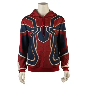 Spider-Man Homecoming Costume Halloween Cosplay Party T-Shirt Superhero Christmas Hooded Pullover Men Sport For Adult/Kids Top
Spider-Man Homecoming Costume Halloween Cosplay Party T-Shirt Superhero Christmas Hooded Pullover Men Sport For Adult/Kids Top