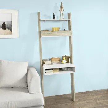 SoBuy FRG111-WN, Ladder Shelf Wall Storage Display Shelving Unit with Drawer & Desk Workstation
SoBuy FRG111-WN, Ladder Shelf Wall Storage Display Shelving Unit with Drawer & Desk Workstation