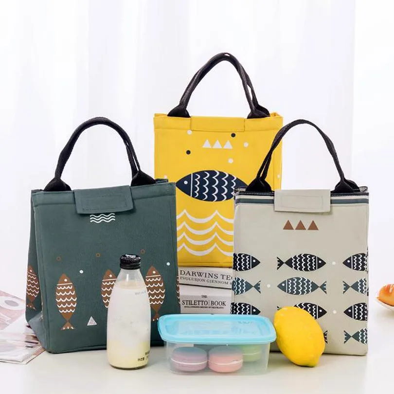 Waterproof New Leisure Bag Cooler Lunch Bags Geometric Fish Pattern Hook & Loop Opener Tote kids Warm Keeper Picnic Lunch Box
Waterproof New Leisure Bag Cooler Lunch Bags Geometric Fish Pattern Hook & Loop Opener Tote kids Warm Keeper Picnic Lunch Box