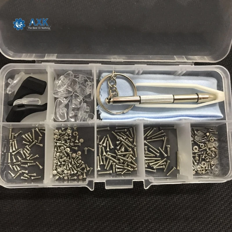 Stainless Steel screw Sunglass Watch Spectacles Phone Glasses Screws Nuts Screwdriver Repair Tool Set Kits (adding tweezersor )
Stainless Steel screw Sunglass Watch Spectacles Phone Glasses Screws Nuts Screwdriver Repair Tool Set Kits (adding tweezersor )