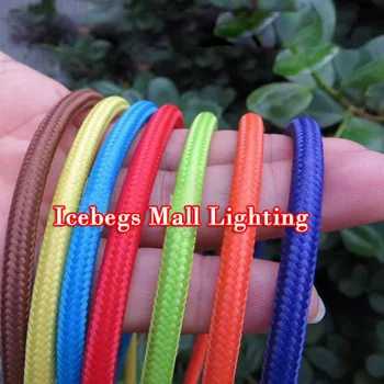 5m/lot 2x0.75 Electric Wire Color Fabric Electric Cable Retro Braided Copper Fabric Wire DIY pendant lamp wire vintage lamp cord
5m/lot 2x0.75 Electric Wire Color Fabric Electric Cable Retro Braided Copper Fabric Wire DIY pendant lamp wire vintage lamp cord