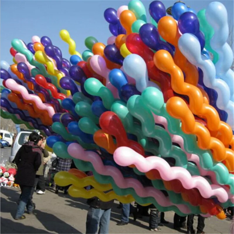 New 50 Pcs/Pack New Fashion Giant Rubber Helium Spiral Latex Balloons Wedding Birthday Party Decoration Ballons
New 50 Pcs/Pack New Fashion Giant Rubber Helium Spiral Latex Balloons Wedding Birthday Party Decoration Ballons
