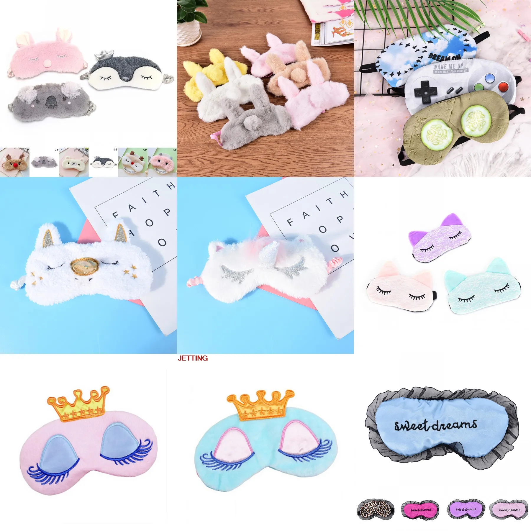 Plush Animal Eye Cover Sleeping Mask Eyepatch Bandage Blindfold Rabbit Winter Cartoon Nap Eye Shade Plush Sleeping Mask
Plush Animal Eye Cover Sleeping Mask Eyepatch Bandage Blindfold Rabbit Winter Cartoon Nap Eye Shade Plush Sleeping Mask