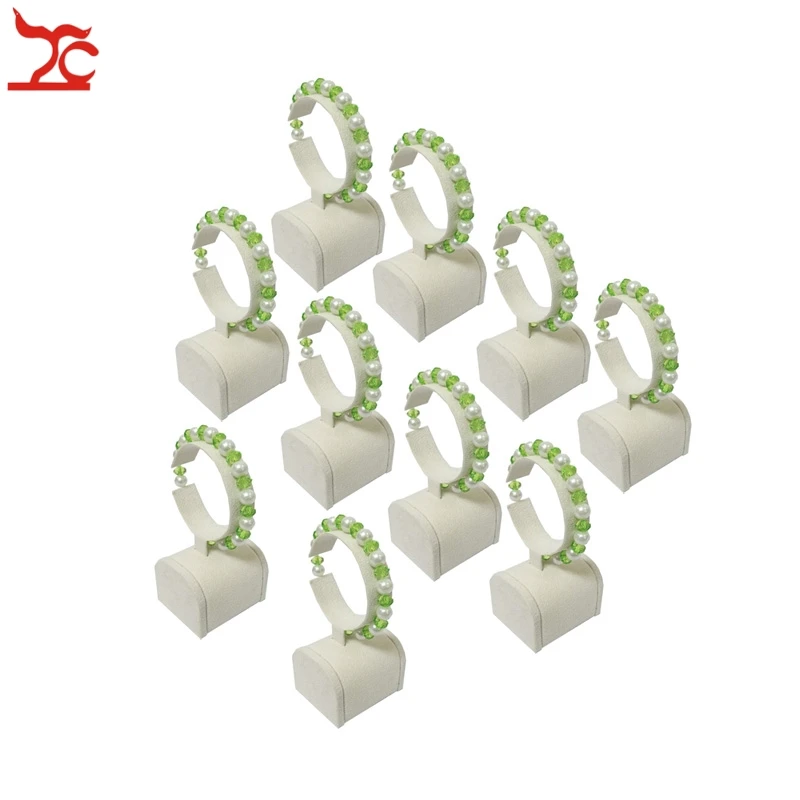 Wholesale 10pcs/lot Beige Suede Jewellery Display Shelf 11cm Heigh Bracelet Display Collar Chain Holder Watch Showing Stand
Wholesale 10pcs/lot Beige Suede Jewellery Display Shelf 11cm Heigh Bracelet Display Collar Chain Holder Watch Showing Stand