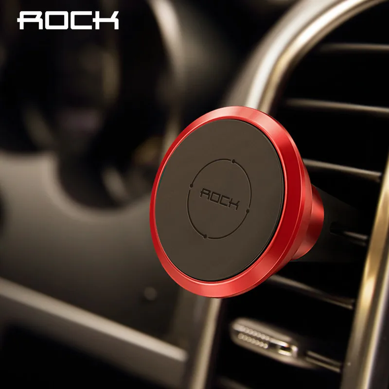 ROCK Universal Magnetic Car Holder for Mobile Phone GPS Phone Stand 360 Rotation Air Vent Outlet for iPhone Samsung and More
ROCK Universal Magnetic Car Holder for Mobile Phone GPS Phone Stand 360 Rotation Air Vent Outlet for iPhone Samsung and More