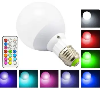 10W 800LM E27 RGB LED Light Bulb for Home 12 Color Dimmable Lamp with Remote Control Timing Function DC 85-265V
10W 800LM E27 RGB LED Light Bulb for Home 12 Color Dimmable Lamp with Remote Control Timing Function DC 85-265V