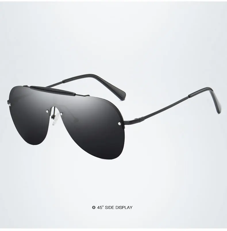 MININMUM One Piece Sunglasses Men Oversize Driving Cool Sun Glasses Square Male Oculos Gafas High Quality HD Polarized Eyewear 1 (9)