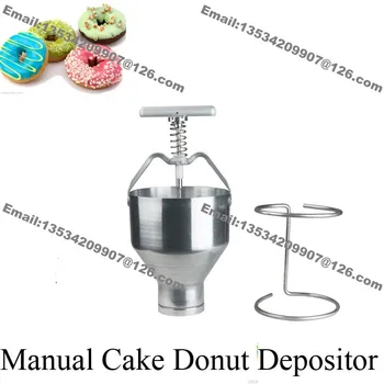 Free Shipping 6L Handheld Medu Vada Cake Doughnut Donut Dropper Depositor Plunger Dough Batter Dispenser Hopper Filler
Free Shipping 6L Handheld Medu Vada Cake Doughnut Donut Dropper Depositor Plunger Dough Batter Dispenser Hopper Filler