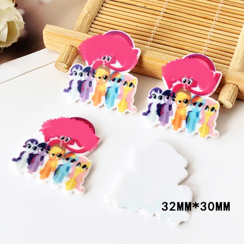 50pcs/lot 32*30MM New Cute Unicorn Flatback Resins Kawaii Cartoon Horses DIY Planar Resin Crafts for Home Decorations DL-731
50pcs/lot 32*30MM New Cute Unicorn Flatback Resins Kawaii Cartoon Horses DIY Planar Resin Crafts for Home Decorations DL-731