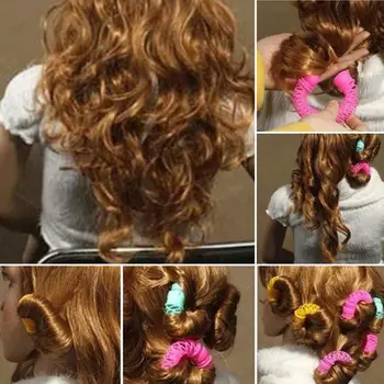 Fashion 8pcs Magic Hair Curler Spiral Curls Roller Donuts Curl Hair Styling Tool hair accessories
Fashion 8pcs Magic Hair Curler Spiral Curls Roller Donuts Curl Hair Styling Tool hair accessories