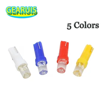 1000X T5 12V LED W3W Concave Car Styling Wedge Dashboard Dash Gauge Light Lamp Bulb Base Gauge bulbs White Blue Amber Green Red
1000X T5 12V LED W3W Concave Car Styling Wedge Dashboard Dash Gauge Light Lamp Bulb Base Gauge bulbs White Blue Amber Green Red