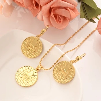 Bangrui Kiribati coin Gold Color & Brass,Arab/Africa earring pendant jewelry set women girl souvenir gift dropship
Bangrui Kiribati coin Gold Color & Brass,Arab/Africa earring pendant jewelry set women girl souvenir gift dropship