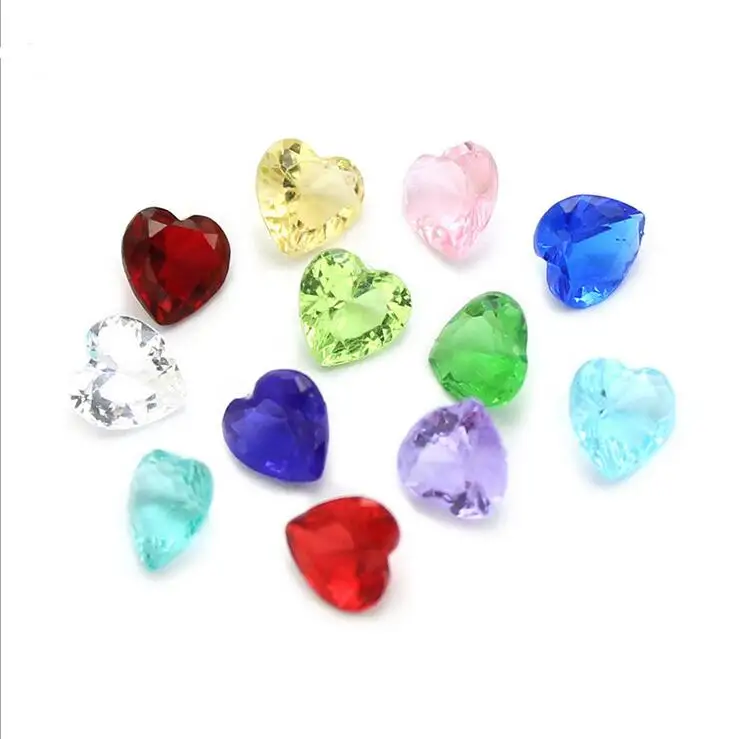 12Pcs Glass Rhinestone Crystal Floating Charms 5mm Heart floating charms 12 months Birthstone charm living floating locket
12Pcs Glass Rhinestone Crystal Floating Charms 5mm Heart floating charms 12 months Birthstone charm living floating locket