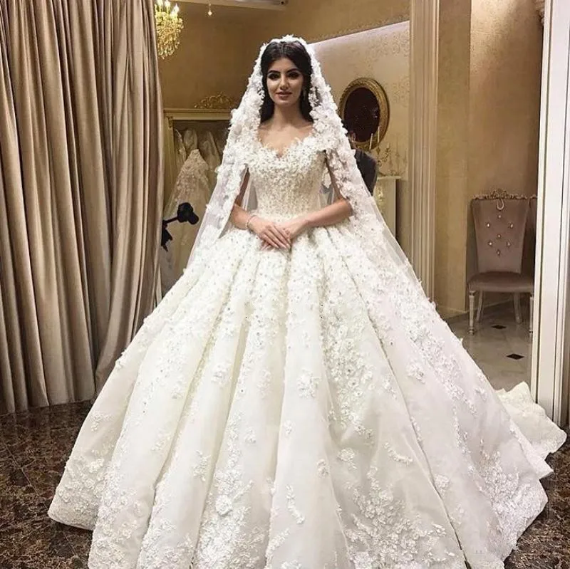 Custom Made Robe De Mariage Lace Up Back 3D Flowers Lace Wedding Dresses 2019 Luxury Princess Ball Gown Wedding Gowns
Custom Made Robe De Mariage Lace Up Back 3D Flowers Lace Wedding Dresses 2019 Luxury Princess Ball Gown Wedding Gowns
