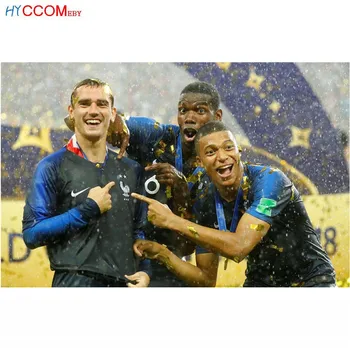 5d Diy Diamond Painting 2018 World Cup Football French champion Diamond Embroidery Cross Stitch Handicraft Decorations Christmas
5d Diy Diamond Painting 2018 World Cup Football French champion Diamond Embroidery Cross Stitch Handicraft Decorations Christmas