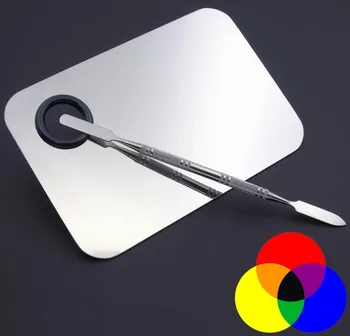 Beauty Stainless Makeup Nail Eye Shadow Mixing Palette Spatula Cosmetic Tool
Beauty Stainless Makeup Nail Eye Shadow Mixing Palette Spatula Cosmetic Tool