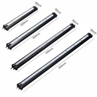 25cm/35cm/45cm/55cm Waterproof RGB LED Underwater Light 5050SMD Submersible LED Light Aquarium Fish Tank Light Air Bubble Remote image