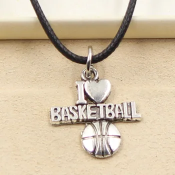 New Fashion Pendant I Love Basketball Necklace Choker Charm Black Leather Cord Factory Price Handmade Jewelry
New Fashion Pendant I Love Basketball Necklace Choker Charm Black Leather Cord Factory Price Handmade Jewelry