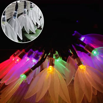 Solar panel solar powerd string light 6m 30 LED four leaf flower fairy strip lights outdoor garden party decora
Solar panel solar powerd string light 6m 30 LED four leaf flower fairy strip lights outdoor garden party decora