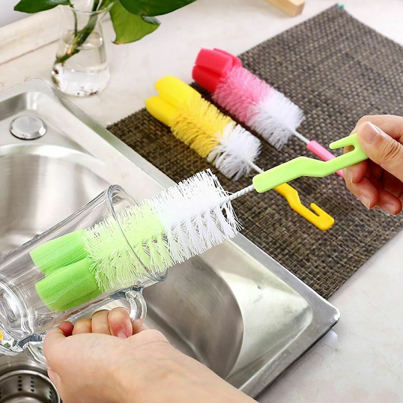 Baby Bottle Brushes Nipple Brushes Spout Tube Teat Sponge Baby Feeding Bottle Cleaning Brush Cup Brush Random Color
Baby Bottle Brushes Nipple Brushes Spout Tube Teat Sponge Baby Feeding Bottle Cleaning Brush Cup Brush Random Color