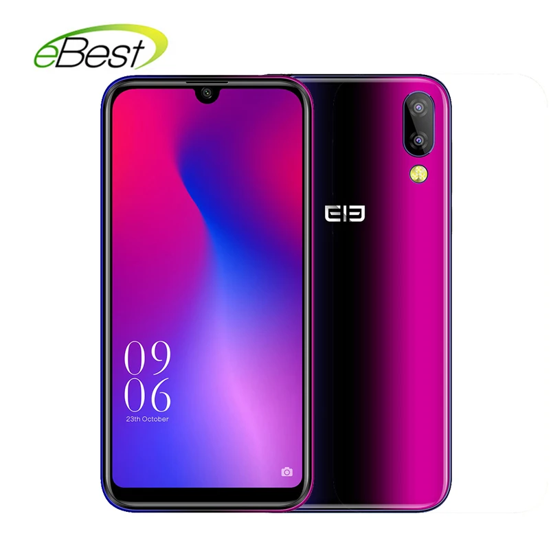 Elephone A6 Mini 5.71 Inch waterdrop Screen Mobile Phone Android 9.0 MT6761 Quad Core HD+ 4GB RAM 16MP 3180mah 4G Smartphone
Elephone A6 Mini 5.71 Inch waterdrop Screen Mobile Phone Android 9.0 MT6761 Quad Core HD+ 4GB RAM 16MP 3180mah 4G Smartphone