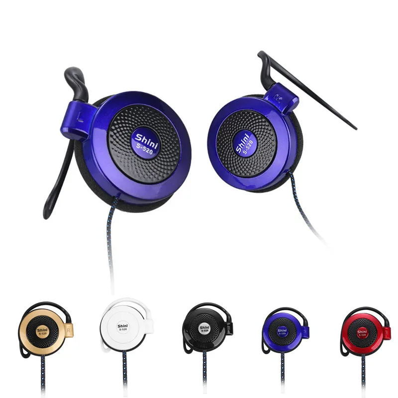 Shini Earphone S520 General Purpose Ear Hook Headphone Headset with Microphone for iPhone Samsung for Xiaomi All Mobile Phone
Shini Earphone S520 General Purpose Ear Hook Headphone Headset with Microphone for iPhone Samsung for Xiaomi All Mobile Phone