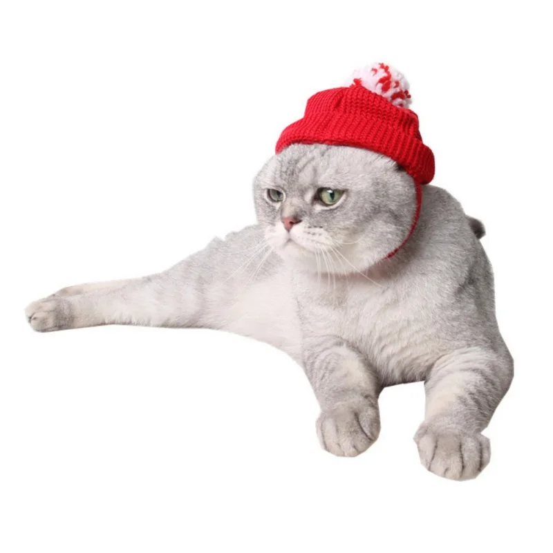 Pet Cat Dog Caps Winter Warm Dog Pet Hat with a Woolen Ball Grooming Accessories Christmas Hats Santa Claus costume
Pet Cat Dog Caps Winter Warm Dog Pet Hat with a Woolen Ball Grooming Accessories Christmas Hats Santa Claus costume