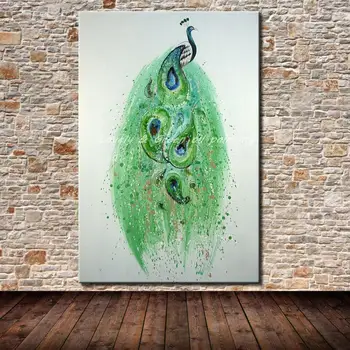 Frameless Paintings Hand Painted Peacock Animal Oil Painting On Canvas Modern Wall Art Picture For Living Room Wall Decoration
Frameless Paintings Hand Painted Peacock Animal Oil Painting On Canvas Modern Wall Art Picture For Living Room Wall Decoration